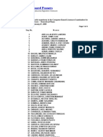 Second Marine Engineer Officers Board Exam Results Theoretical Phase