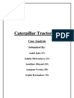 Caterpillar Tractor Co.: Case Analysis