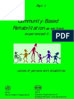 Community Based Rehabilitation Part I