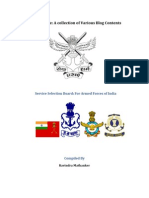 SSB :service Selection Board Guide Book For Indian Armed Forces