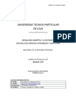 Auditoria Financiera II