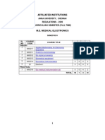 Affiliated Institutions: Anna University, Chennai Regulations - 2009 Curriculum I Semester (Full Time)