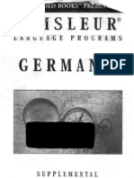 Pimsleur - German I - Booklet