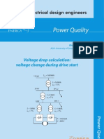 Voltage Drop Calculation: Voltage Change During Drive Start