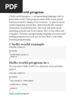 C Programs