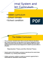 EDU 453 Hidden Curriculum CH 8