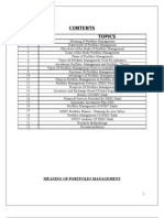 SR - No Topics: Meaning of Portfolio Management