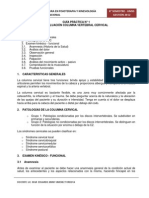 Evaluación Columna Cervical