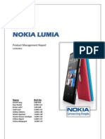 Product Management Project Report - Nokia Lumia