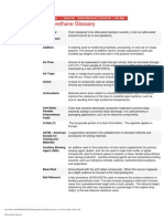 Polyurethane Glossary