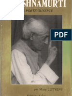 Krishnamurti La Porte Ouverte, Par Mary Lutyens