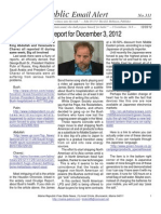 311 - Benjamin Fulford Report For December 3, 2012