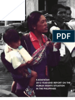 2012 Karapatan HR Report