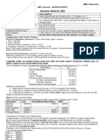 JMD Tutorials TYBBI - Revision Sheet Question Bank Prelim Papers With Solution