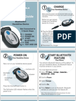 Manual Handsfree Motorola HF820