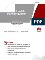 WCDMA NodeB Data Configuration