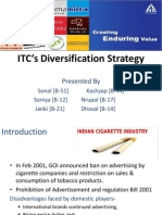 Itc Diversification Case Solution