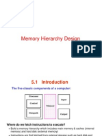 Memory Hierarchy Design