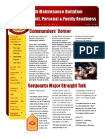 4th Maintenance Battalion Newsletter - Fall FY13