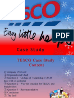 TESCO Case Study