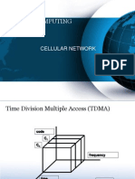 Mobile Computing: Cellular Network