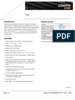 KVR1066D3S8S7/2G: Memory Module Specifi Cations