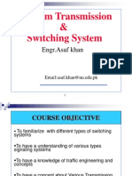 Telecom Transmission & Switching System: Engr - Asaf Khan