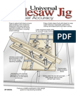 WoodPlans Online - Universal Tablesaw Jig