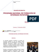 Presentación PNF Internado Rotatorio