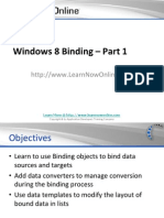 Windows 8 Binding