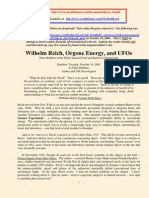 W Lhelm Reich, Orgone Energy, and Ufos