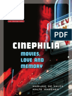 Cinephilia Movies, Love and Memory