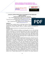 Antenna Miniaturization Techniques For Wireless Applications