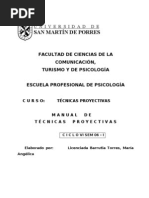 Manual Tecnicas Proyectivas