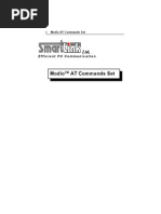 Modio AT Commands Set: Efficient PC Communication