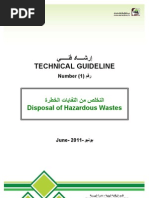 Disposal of Hazardous Wastes