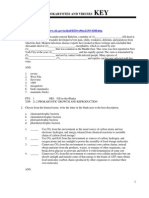 Chapter 21 Prokaryotes Key