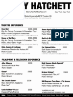 Ebony Hatchett Acting Resume 2