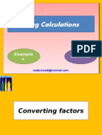 Drug Calculations