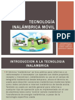 Tecnología Inalámbrica Móvil