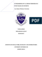 M A Sociology Thesis UOP