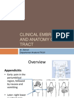 Clinical Embriology and Anatomy of Gi Tract Part1