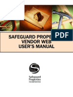 Safeguard Properties Vendor Web User's Manual