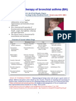 Pharmacotherapy of Bronchial Asthma