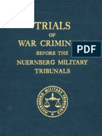 Nuremberg Tribunal Green Series 13