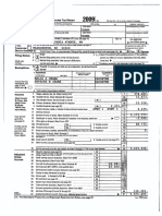 Barack Hussein Obama, II, Tax Return - 2009