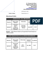 Pramod. R: Educational Profile