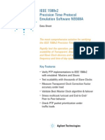 IEEE 1588v2 Precision Time Protocol Emulation Software N5568A