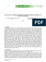 Application of Modern Techniques For The Condition Assessment of Power Transformers