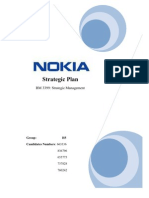 Strategic Business Plan of Nokia This Strategic Report Examines Thoroughly